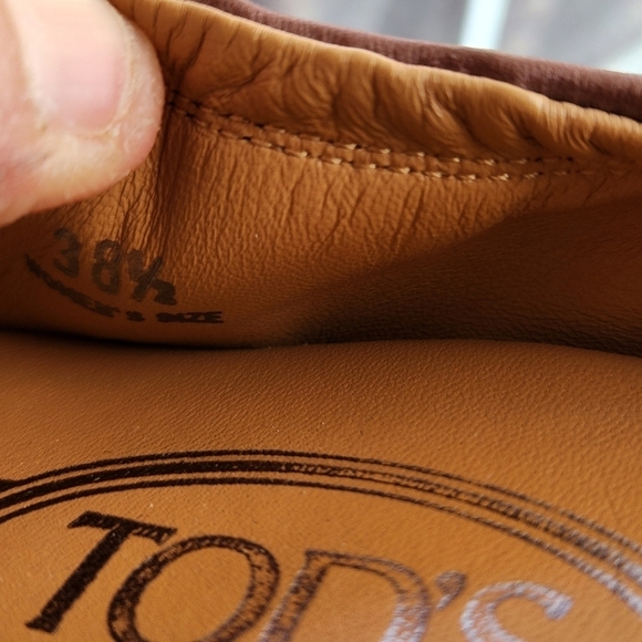 TOD'S  BUBBLE BALLERINAS IN LEATHER - Picture 4 of 4